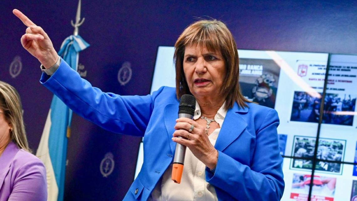 Bullrich relativizó el caso Pablo Grillo: “Las acciones correctas pueden tener consecuencias”