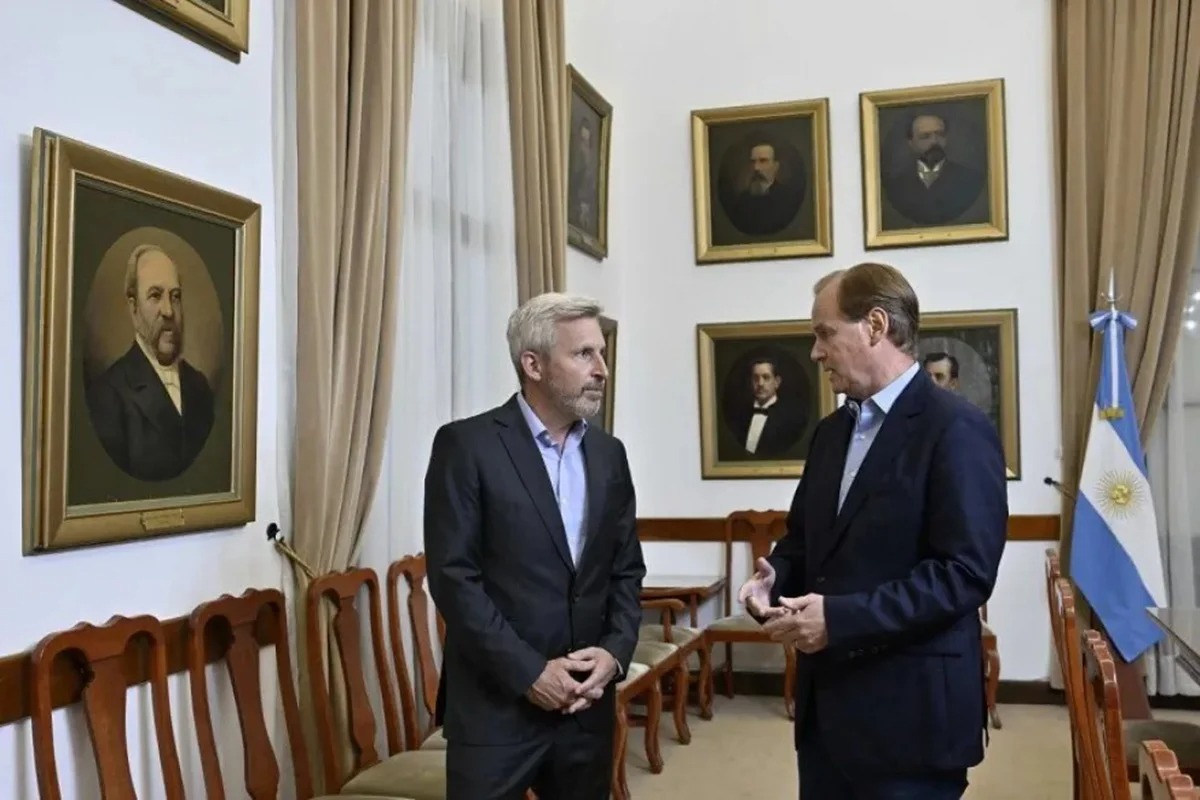 ¿De qué hablaron Frigerio y Bordet en su primera reunión formal desde el inicio de la gestión?