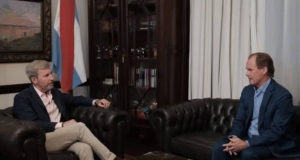 Lo que no se dijo y lo que sí hablaron Frigerio y Bordet