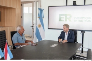 Frigerio se reunió con otro ex gobernador