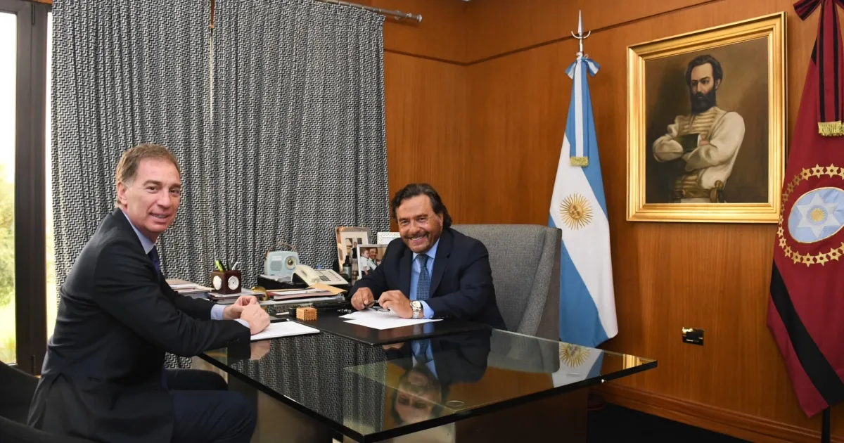 Reforma laboral: Diego Santilli viajó a Salta, se reunió con Gustavo Sáenz y sumó un nuevo apoyo al proyecto