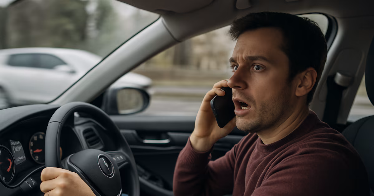 Multas por usar el celular con el auto detenido: cuándo se aplican en Argentina y la Ciudad de Buenos Aires