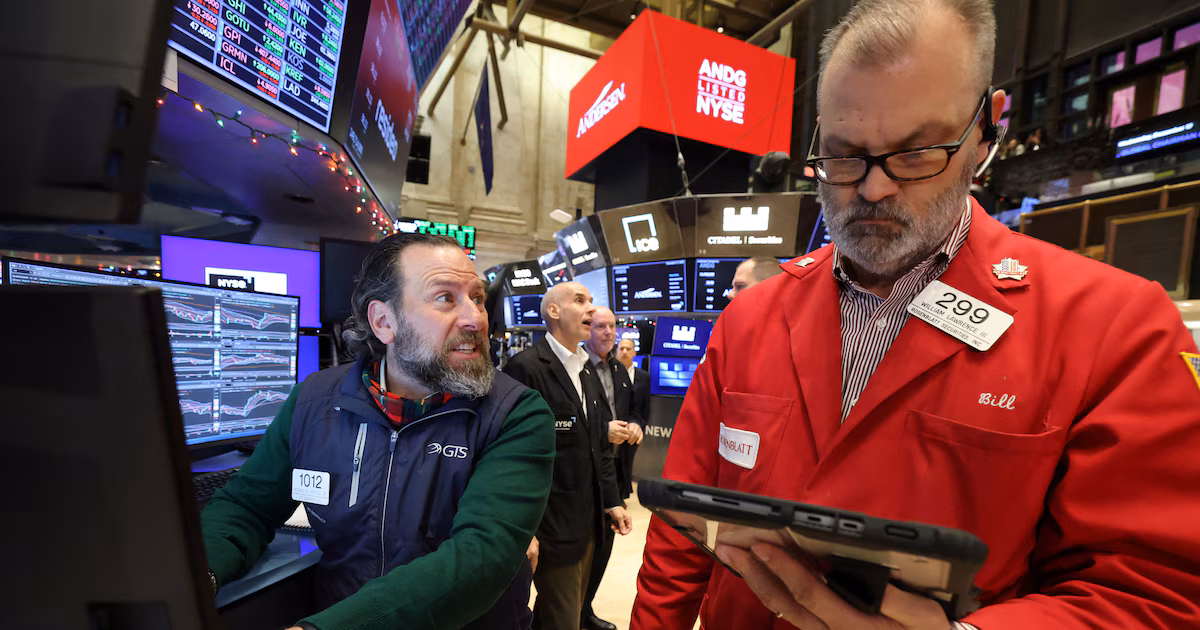 Caen acciones y bonos argentinos por arrastre de Wall Street pese a dato de inflación positivo en EEUU; S&P Merval -0,4%