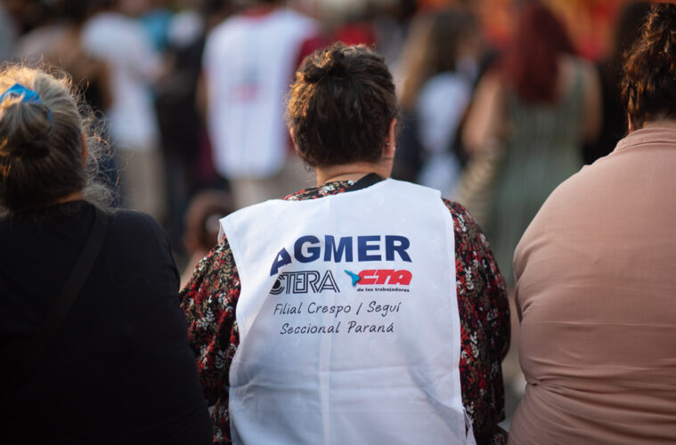 Agmer se suma al paro nacional del primer día de clases