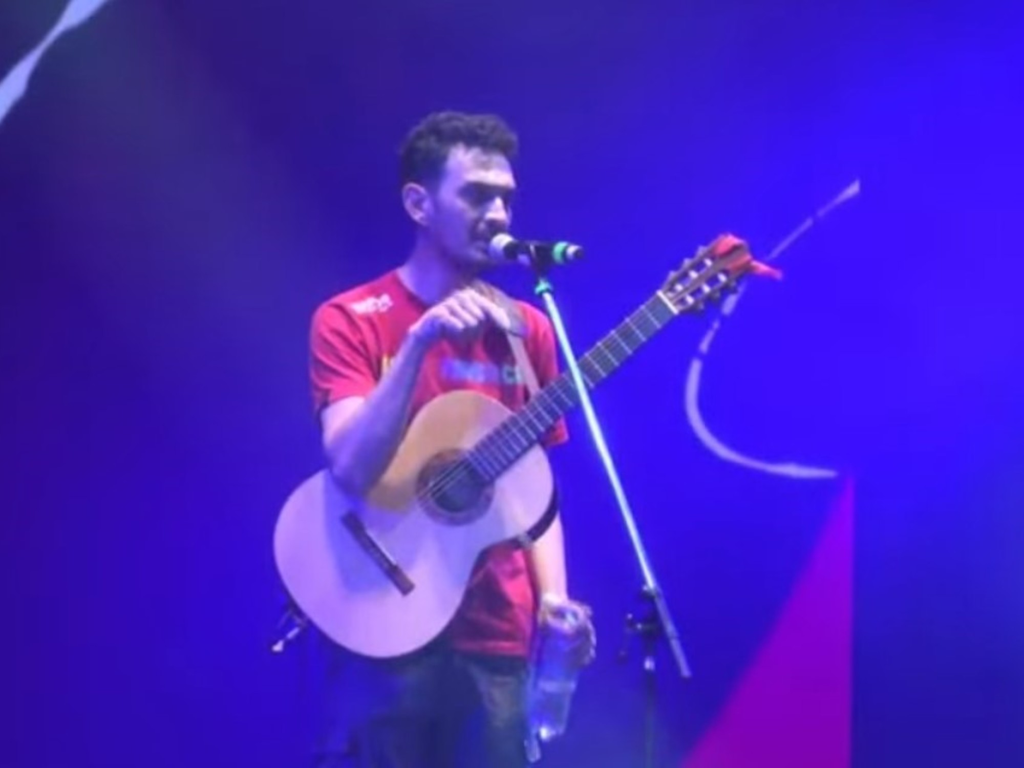 “Somos una provincia montonera y peronista”: un cantante de folklore protestó contra la presencia de Victoria Villarruel en un festival de La Rioja