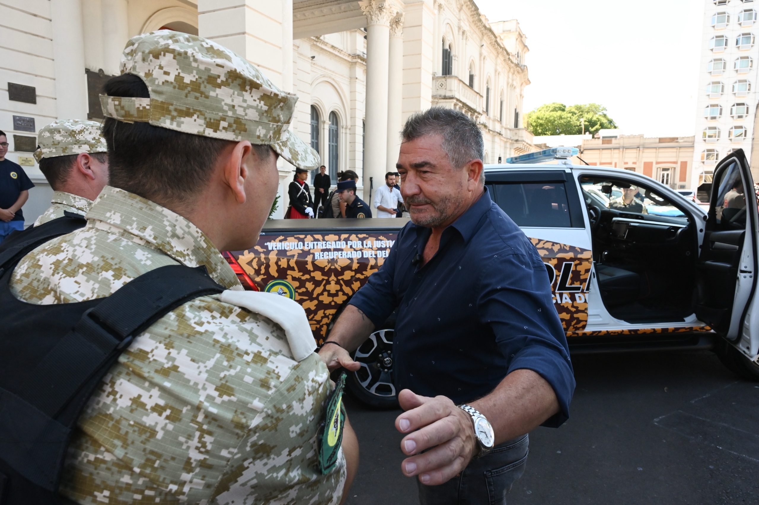 Roncaglia dijo que también lo querían matar a él