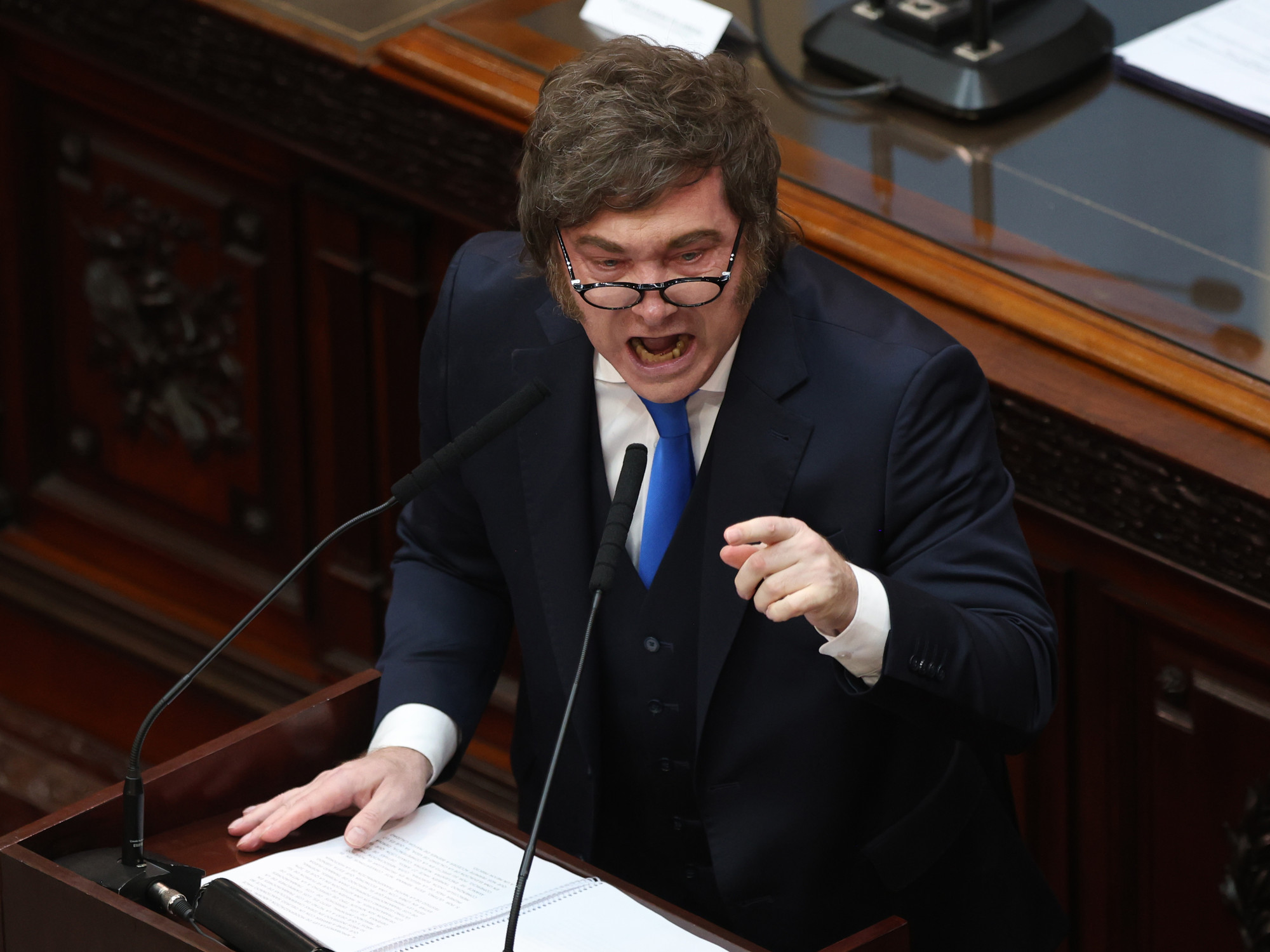 Con el Congreso a favor, Milei siguió en modo peleador y fustigó al peronismo: “Delicuentes”, “Parásitos”, “Enemigos”