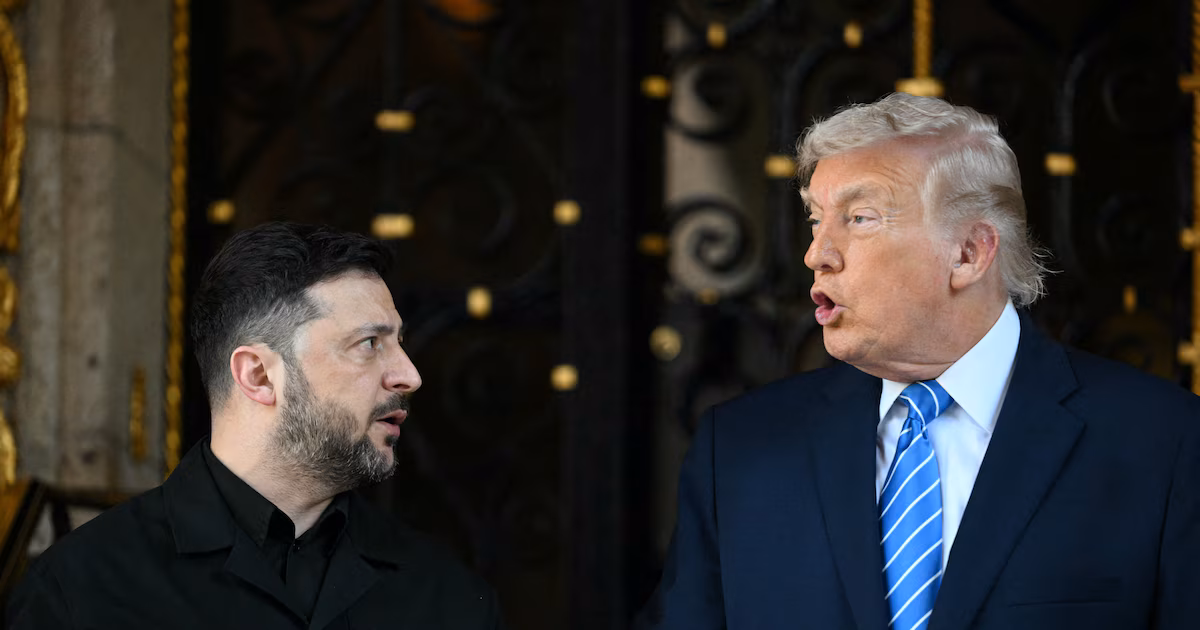 Donald Trump instó a Zelensky a negociar con Rusia para poner fin a la guerra en Ucrania