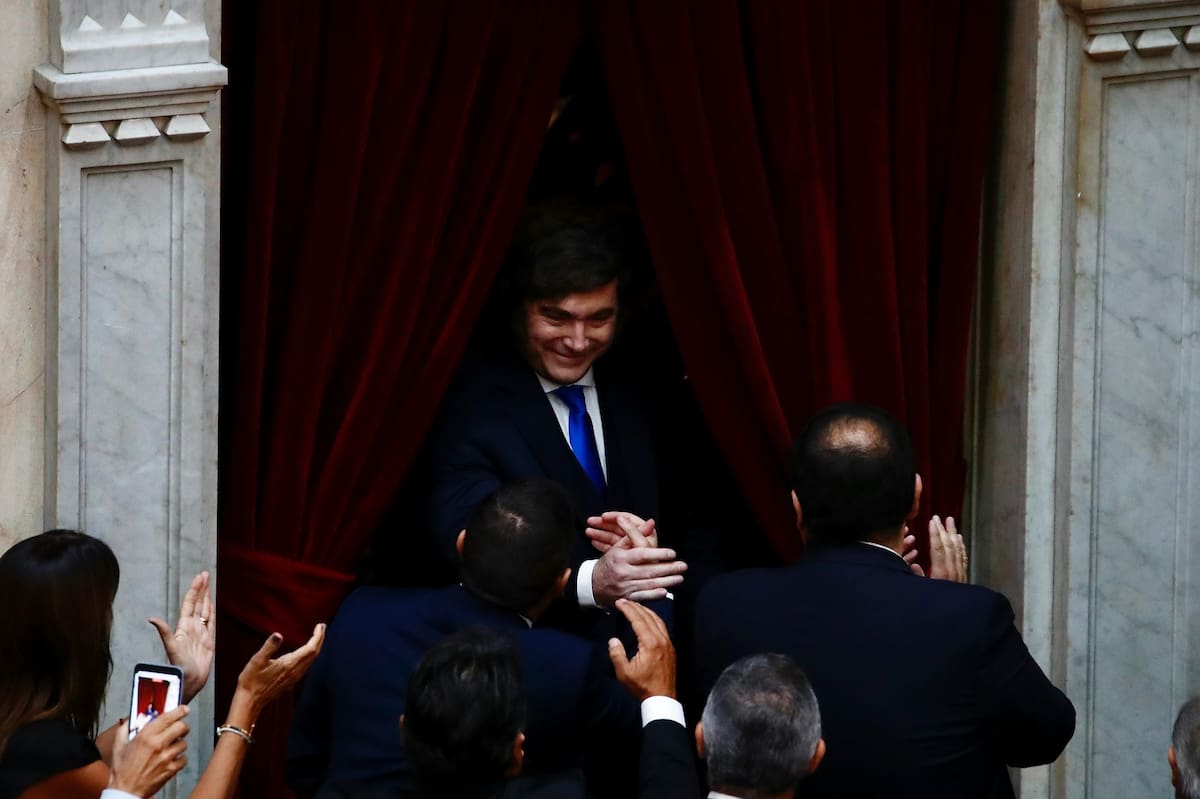 Milei, en el Congreso. La puesta en escena y lo que la transmisión oficial evitó mostrar de la Asamblea Legislativa