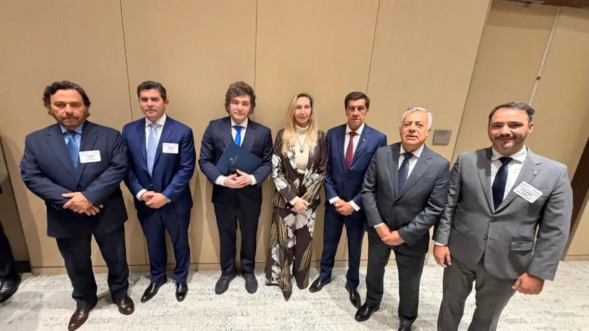 Javier Milei se mostró con gobernadores en Nueva York y defendió su rumbo económico