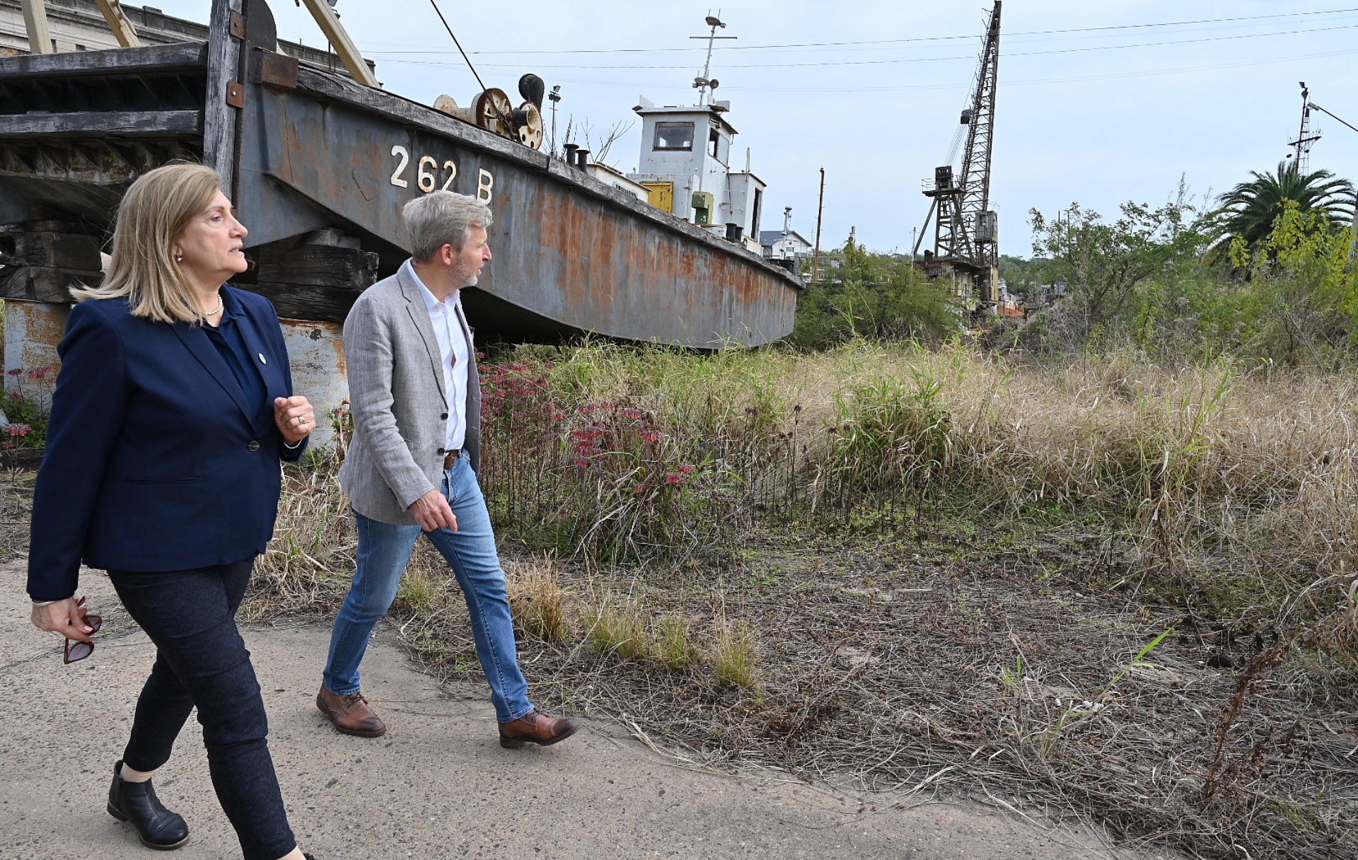 Nación delimitó oficialmente los terrenos otorgados al Puerto de Paraná