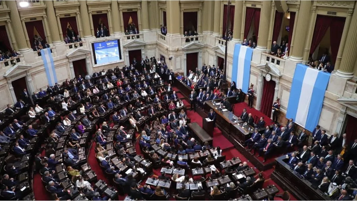 Javier Milei habla en el Congreso y da los ejes para su gestión política y económica