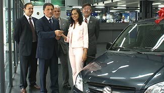 El Bersa regaló el auto de su campaña publicitaria