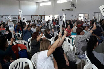 AGMER define cómo sigue la disputa por salario