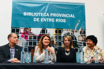 Senadora nacional entrerriana milita a favor