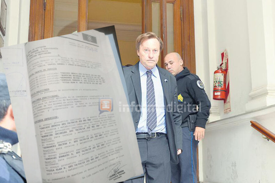 El informe médico que dice Varisco no consume