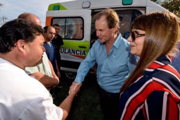 La Provincia responde con inversión en tierra de Frigerio