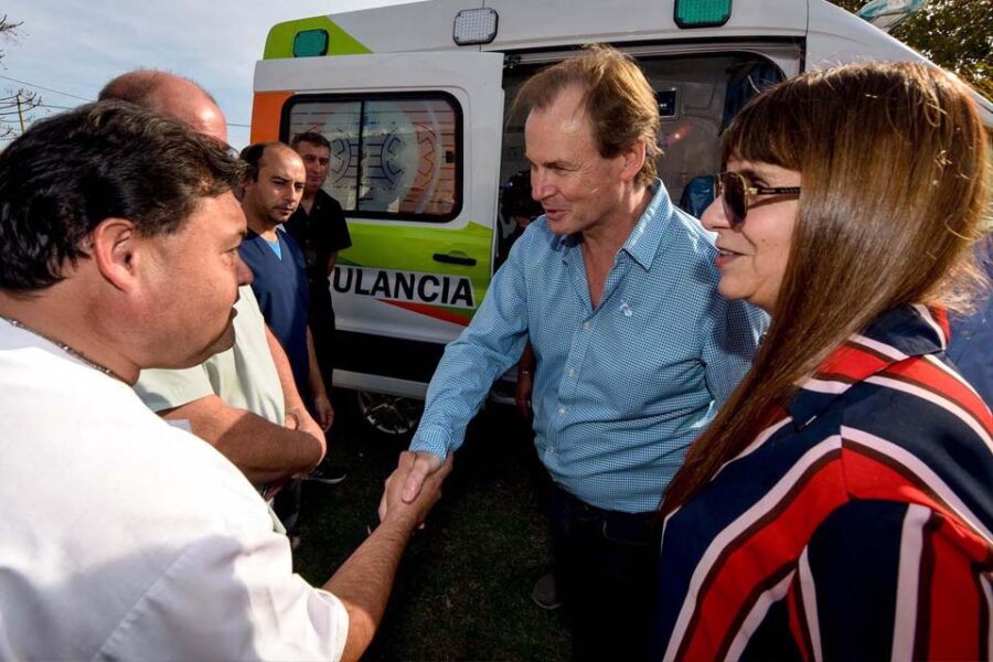 La Provincia responde con inversión en tierra de Frigerio