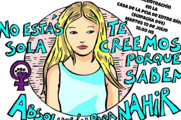 Convocan a una marcha a favor de Nahir Galarza y advierten: “‘Muerte al macho’ no es solo una metáfora”