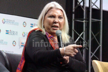 Entrerrianos en jugada del PJ contra Carrió