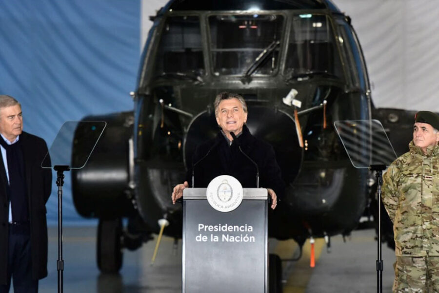Macri habilitó el uso de las FF. AA. para seguridad interior
