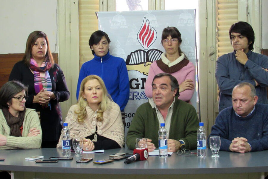 AGMER apuntó contra los recortes de Macri