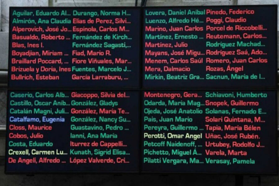 El Senado rechazó el proyecto