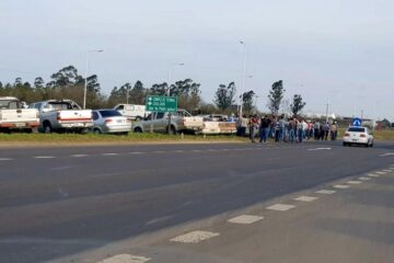 Productores acamparon en Entre Ríos y exigen respuestas de Nación