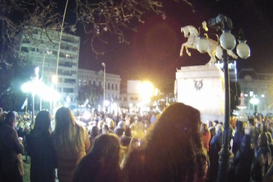En Paraná también hubo marcha contra Cristina