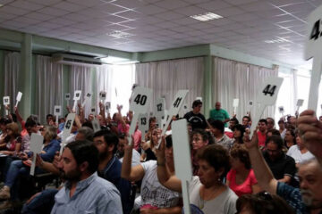 Se desarrolla debate clave en Congreso de Agmer