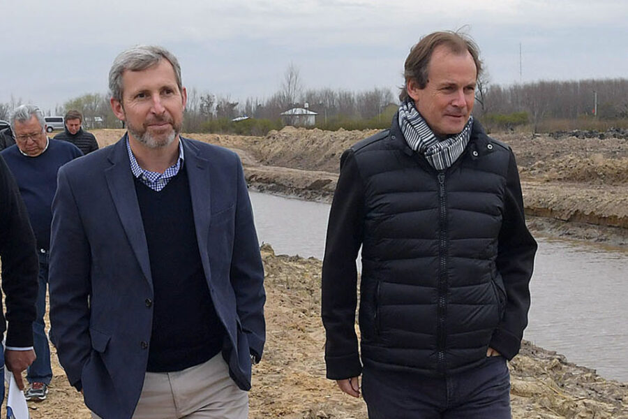 Bordet y Frigerio se mostraron juntos