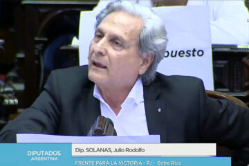 Después de la trifulca Solanas repudió al FMI y levantó al kirchnerismo