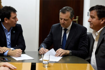 Otro gesto de la candidatura de Bahl en Paraná