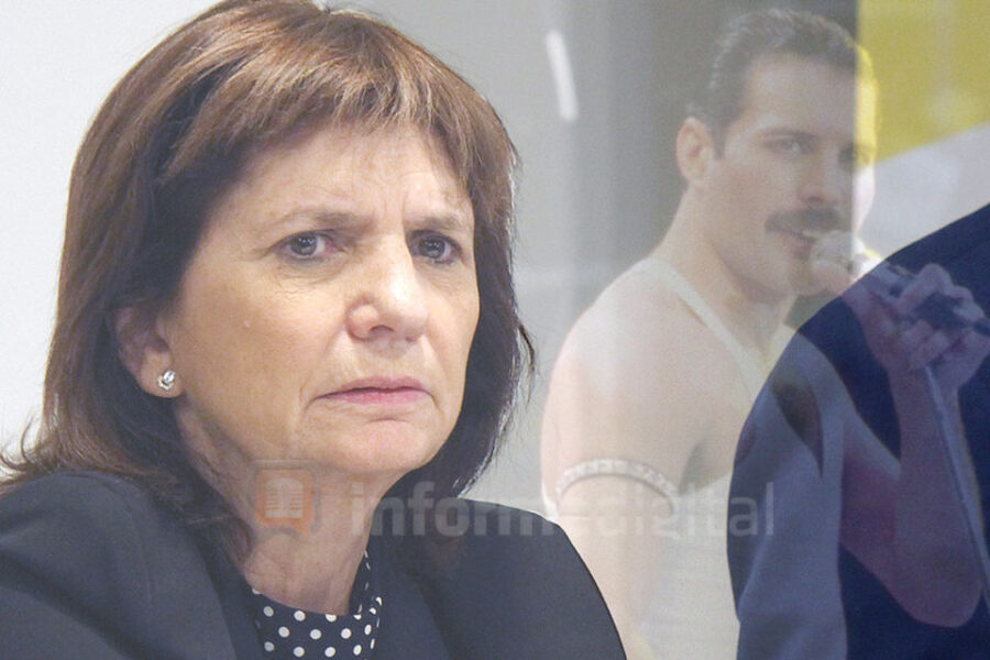 Parodian a Patricia Bullrich con Queen
