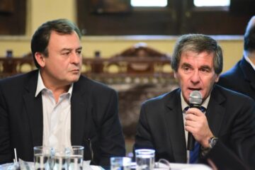 Ballay presentó el presupuesto de Bordet a legisladores