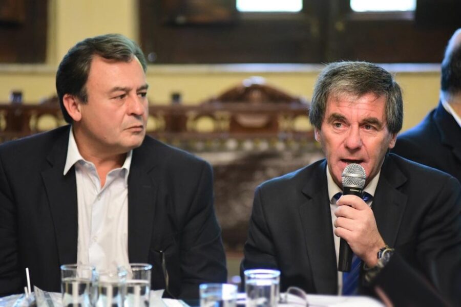 Ballay presentó el presupuesto de Bordet a legisladores