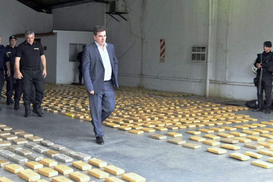 Incautaron un cargamento de drogas valuado en 65 millones de pesos (pasó por Entre Ríos)