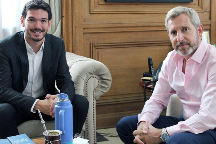 Frigerio le dio la foto a Gainza tras el sobreseimiento