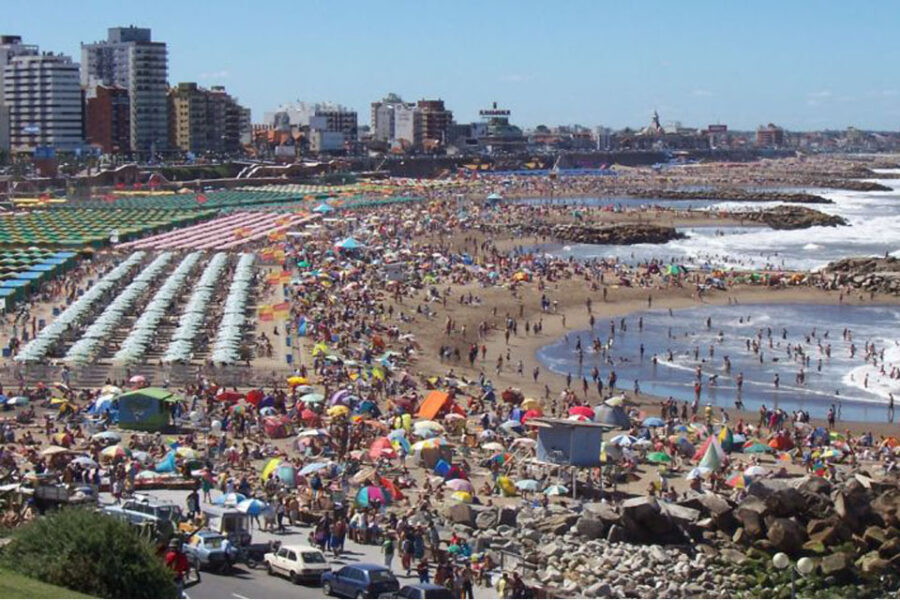 La primera quincena de enero tuvo picos de 85% de ocupación en la Costa (las cifras en Entre Ríos)