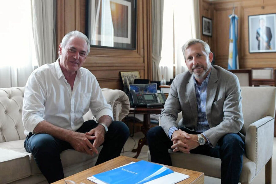 Frigerio y Benedetti muestran diálogo