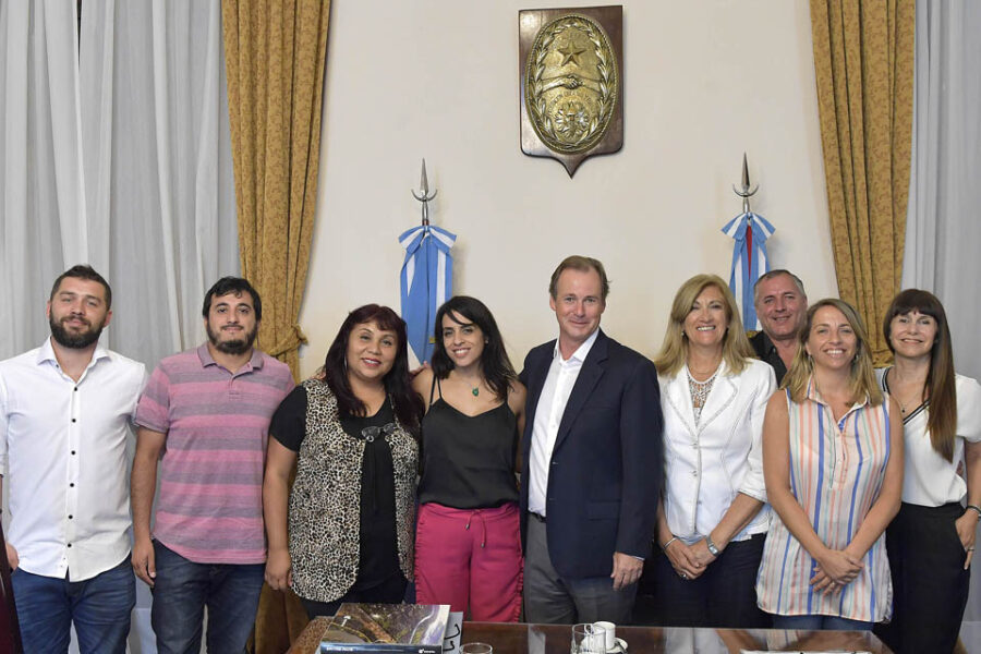 Bordet recibió a la diputada nacional Victoria Donda