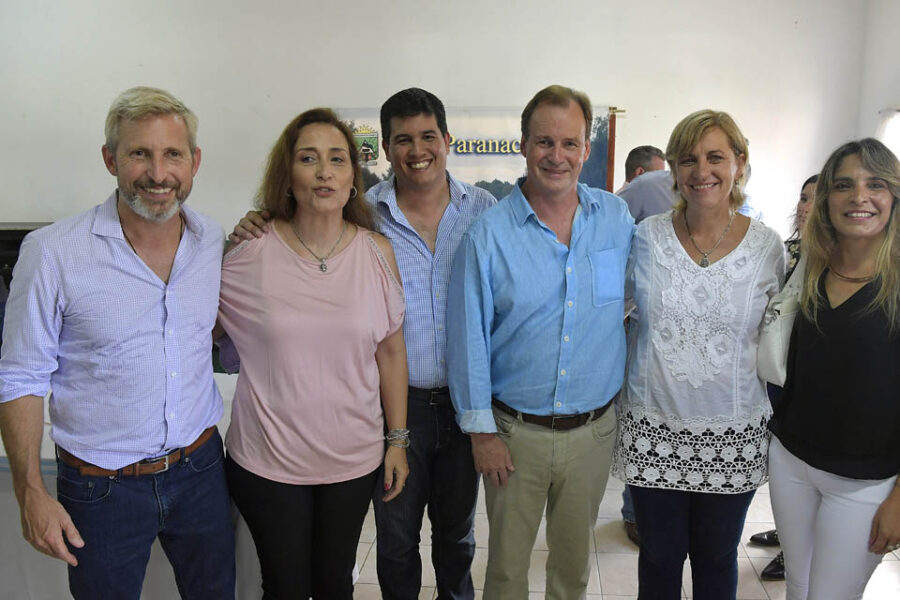 Frigerio firmó la defensa para la ciudad donde tiene domicilio