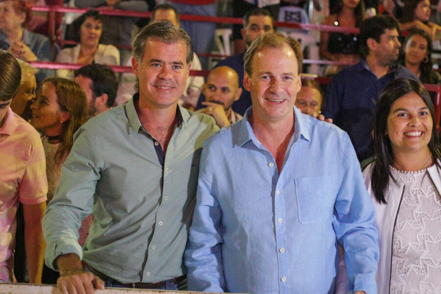 Bordet se mostró con Piaggio en Gualeguaychú