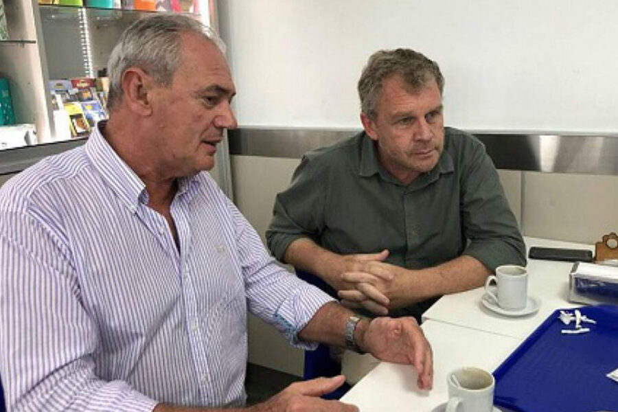 Benedetti y Galimberti coincidieron en competir