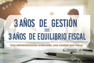 3 Años de Gestión = 3 Años de Equilibrio Fiscal