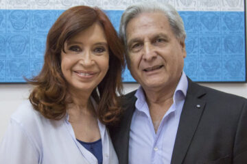 Solanas se mostró con Cristina