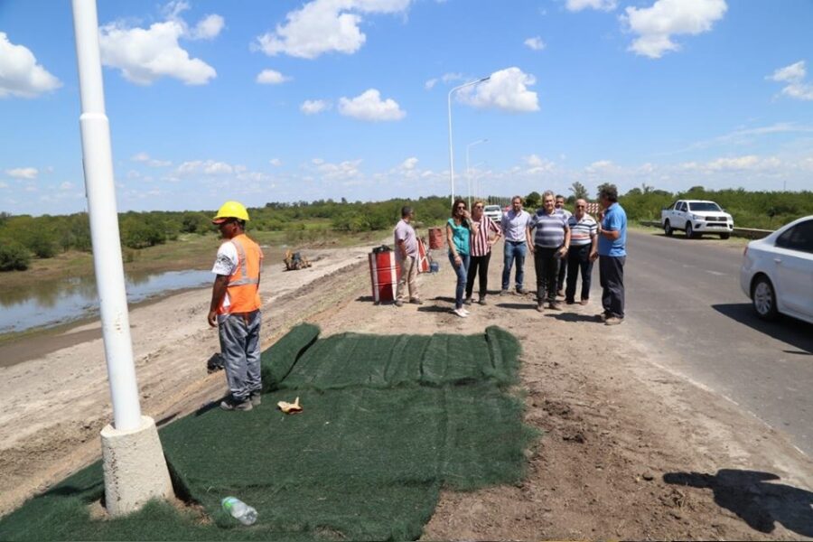 Avanza la obra del acceso sur de Villaguay