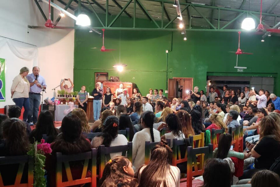 Bahler destacó que el 50% de su lista son mujeres