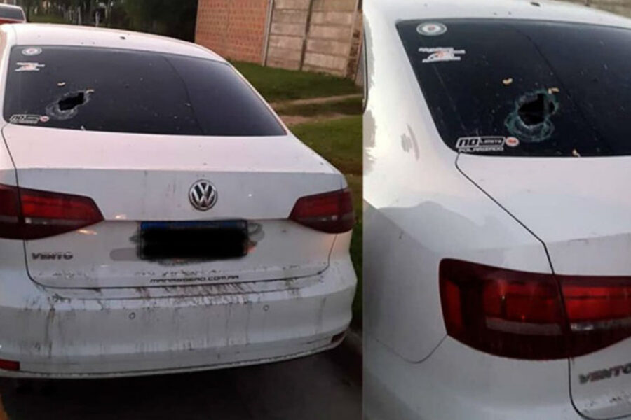 Atacaron el auto de intendente entrerriano