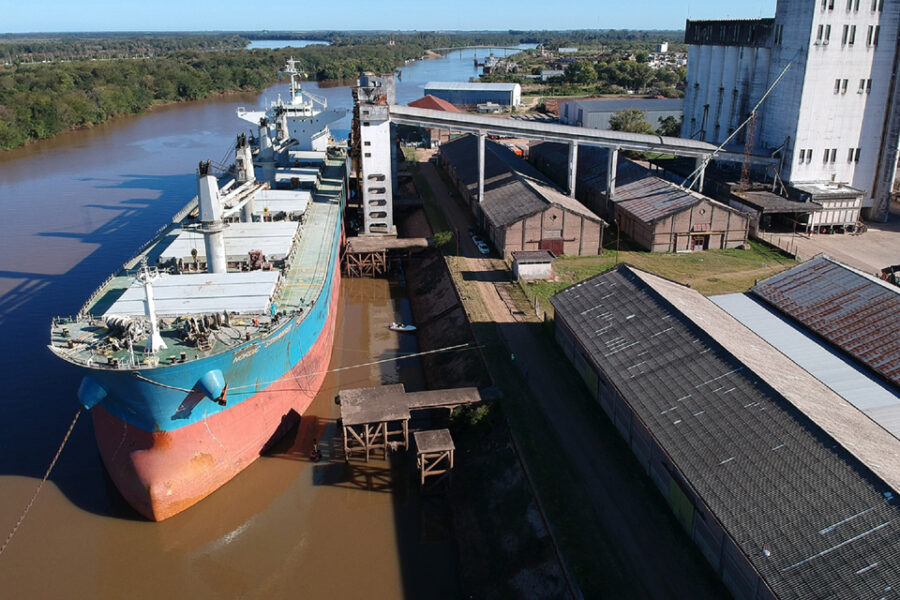 Histórico embarque de arroz de Entre Ríos a Costa Rica